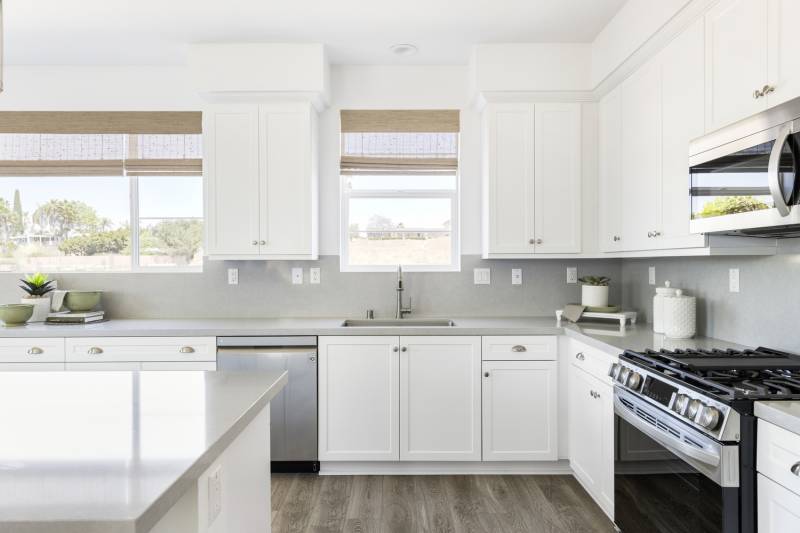 Plan 6 Model Home Kitchen